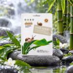 Authentic DABO Snail Gold Sheet Mask for deep hydration and anti-aging