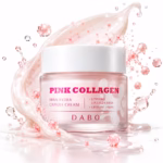 Authentic Dabo PDRN Hydra Capsule Cream packaging with pink capsules