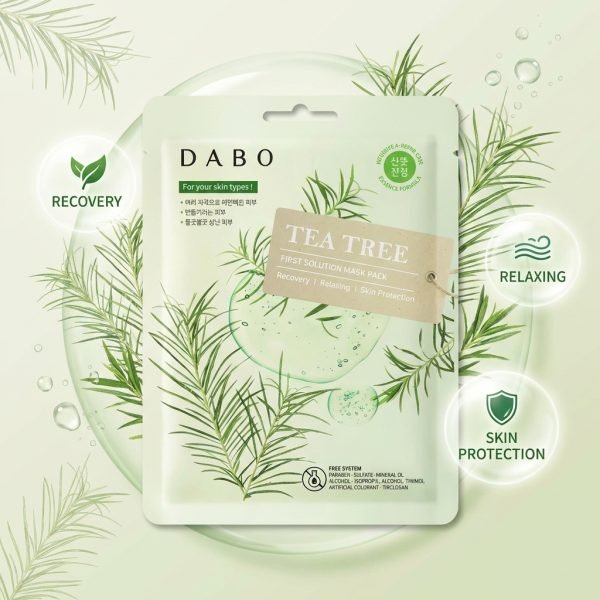 Dabo First Solution Tea Tree Mask Pack