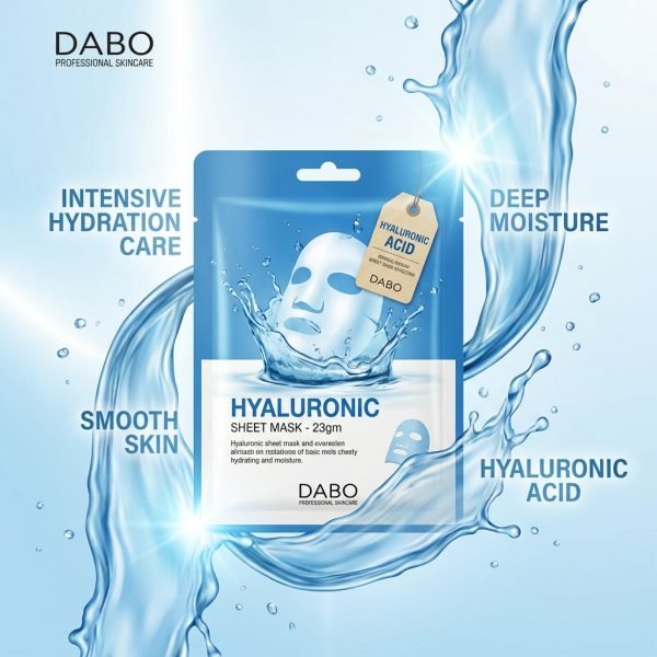 dabo hyaluronic sheet mask - 23gm