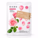 Authentic DABO Rose Sheet Mask Korean skincare packaging