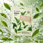 Authentic DABO Green Tea Sheet Mask 23gm for acne and hydrating skin care