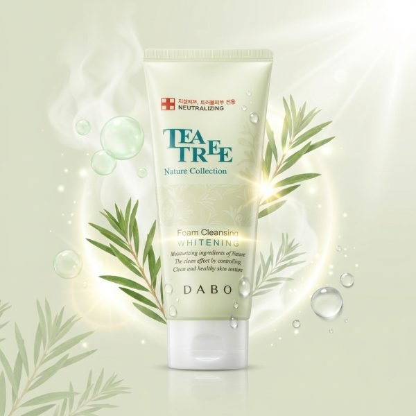 dabo tea tree foaming cleanser - 150ml
