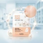 dabo white pearl sheet mask - 23gm