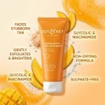 dot and key mango detan gel facewash with glycolic and niacinamide for all skin types - 100 ml