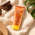 Authentic DABO White Sunblock Cream SPF 50 packaging available in Bangladesh