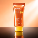 Authentic DABO White Sunblock Cream SPF 50 packaging available in Bangladesh