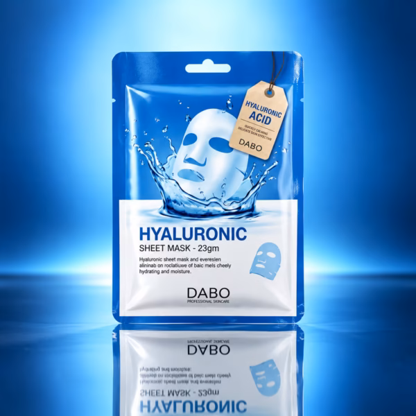 Authentic DABO Hyaluronic Sheet Mask packaging for deep hydration