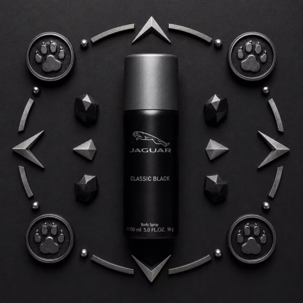 Jaguar Classic Black Body Spray For Men