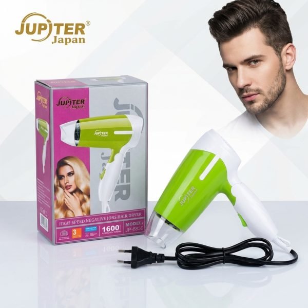 jupiter japan jp-6830 high-speed negative ions hair dryer