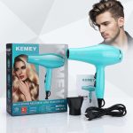 kemey km-9837 high-speed negative ions hair dryer hair trimmer