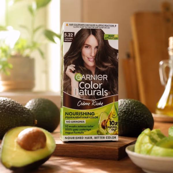 Garnier Naturals Hair Color Caramel Brown (1)