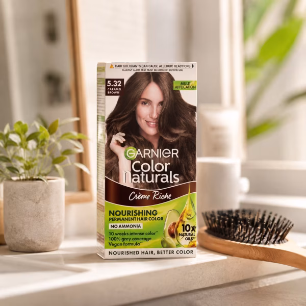 Garnier Naturals Hair Color Caramel Brown (1)