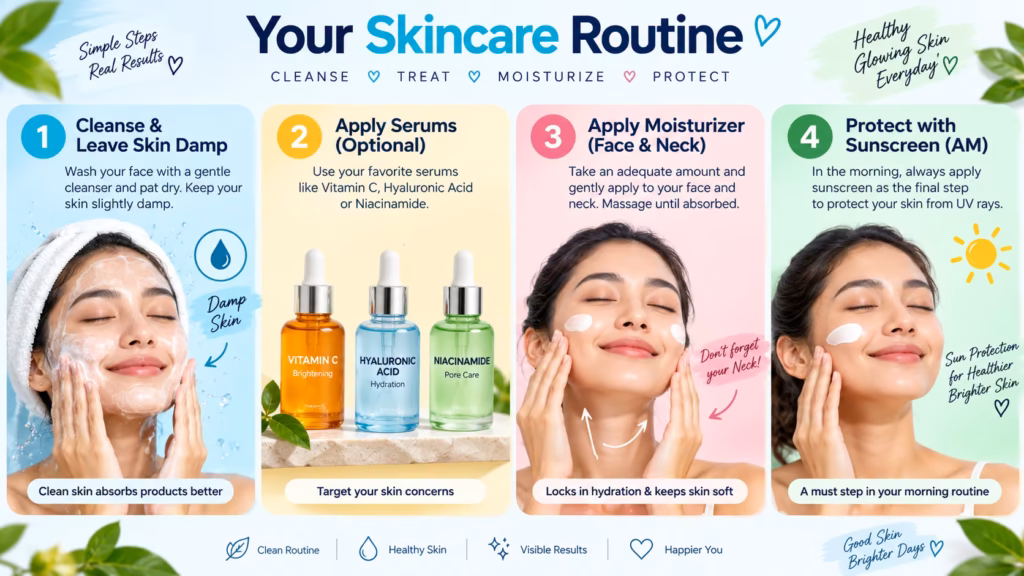 How to Use Moisturizer Correctly