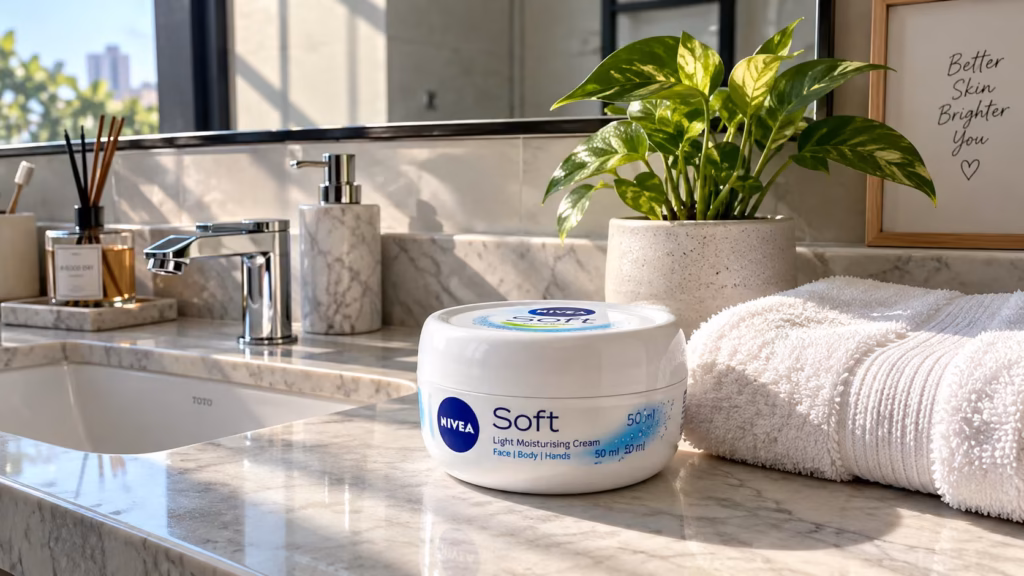 How to Use Nivea Soft Cream Correctly