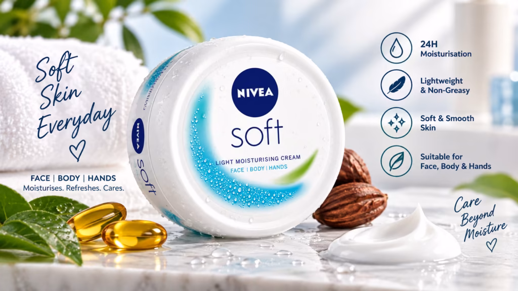 Nivea Soft Light Moisturising Cream