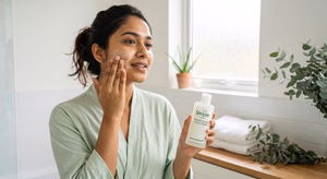 simple face wash for dry skin