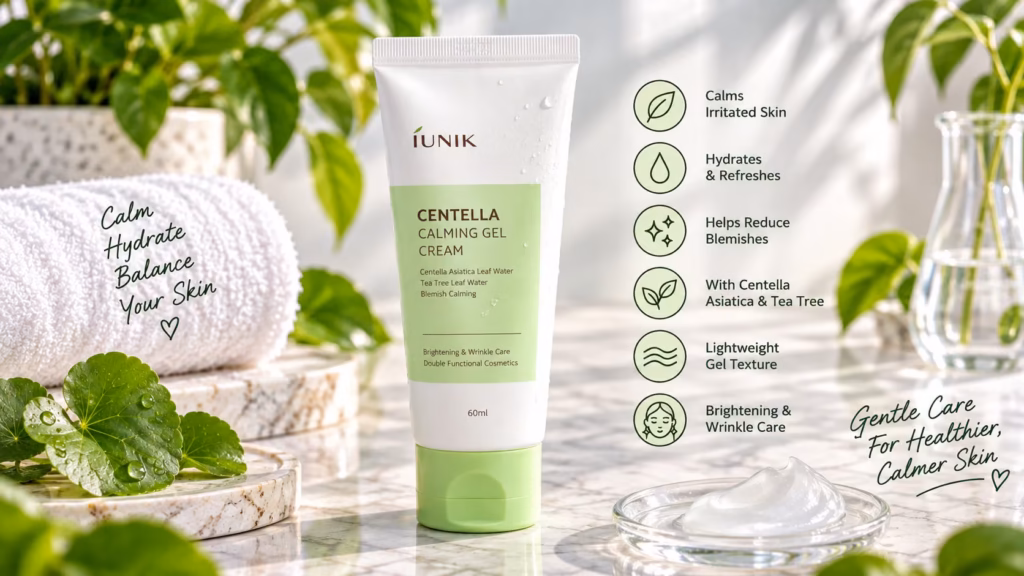 iUNIK Centella Calming Gel Cream (2)