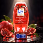 Authentic lily pomegranate crush body wash 250ml bottle