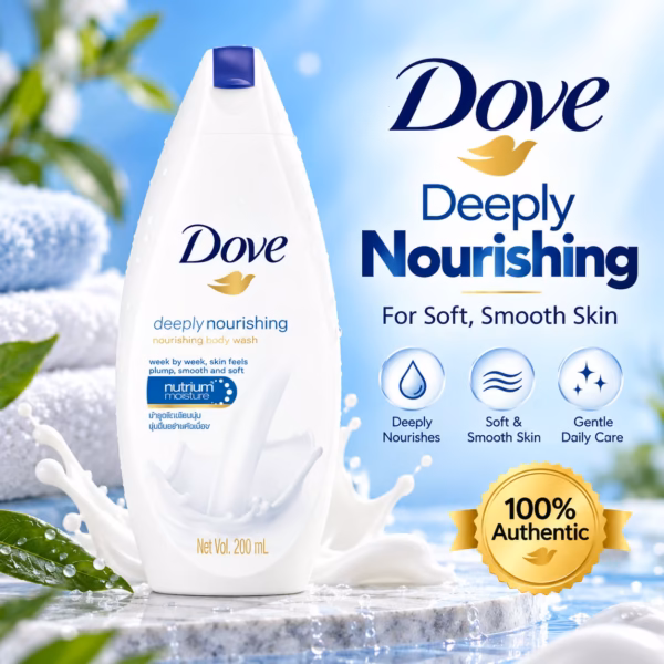 Dove Deeply Nourishing Body Wash 200ml