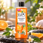 lux orange blossom & vitamin c body wash