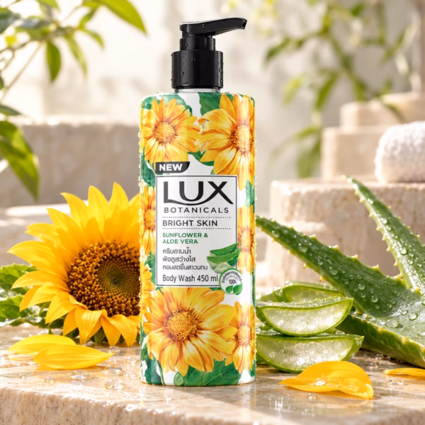 Authentic lux botanicals bright skin body wash 450ml in Bangladesh