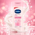 vaseline healthy bright daily body lotion bottle