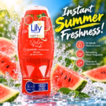 lily melon fresh body wash 250ml authentic bottle front view