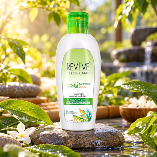Authentic Revive moisturizing lotion 300ml bottle for dry skin