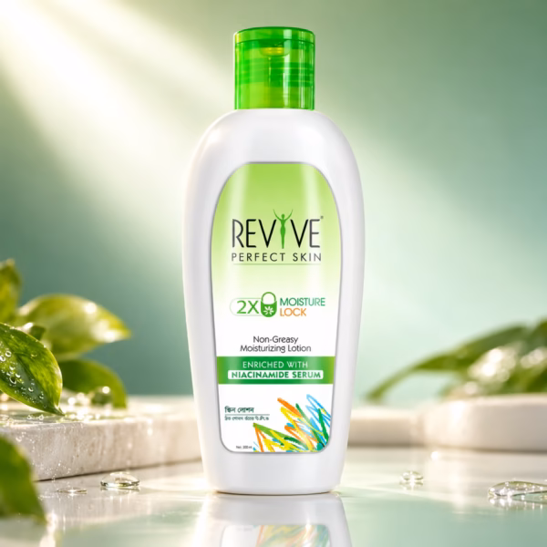 Authentic Revive moisturizing lotion 300ml bottle for dry skin