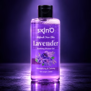 Authentic Skin'O Lavender Soothing Shower Gel 220ml bottle