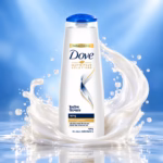 authentic dove intense repair shampoo 330ml bottle front view